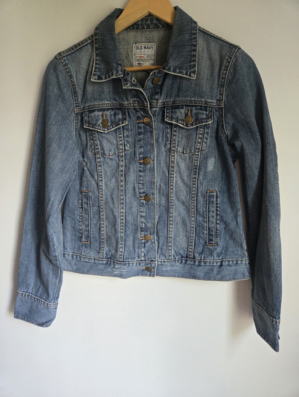 OLD NAVY Light Blue Denim Trucker Jacket